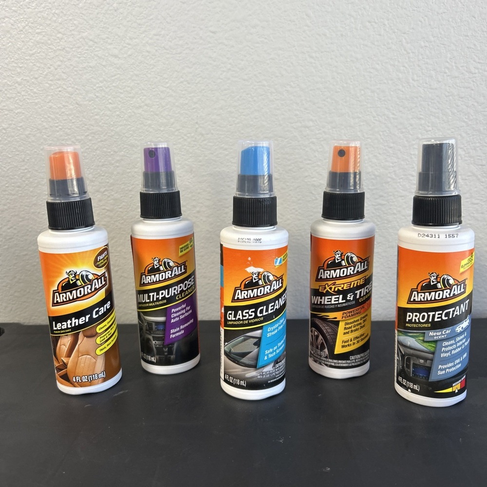 5 Pack Armorall Car Cleaning Kit